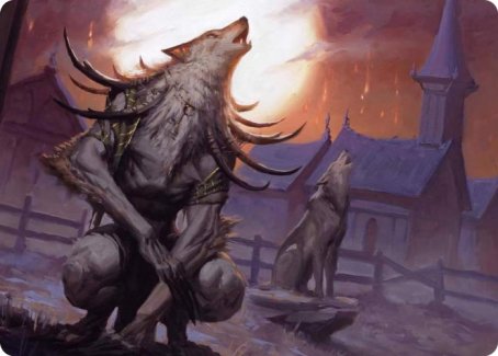 Lord of the Ulvenwald Art Card [Innistrad: Midnight Hunt Art Series] | Anubis Games and Hobby