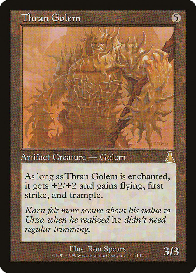 Thran Golem [Urza's Destiny] | Anubis Games and Hobby