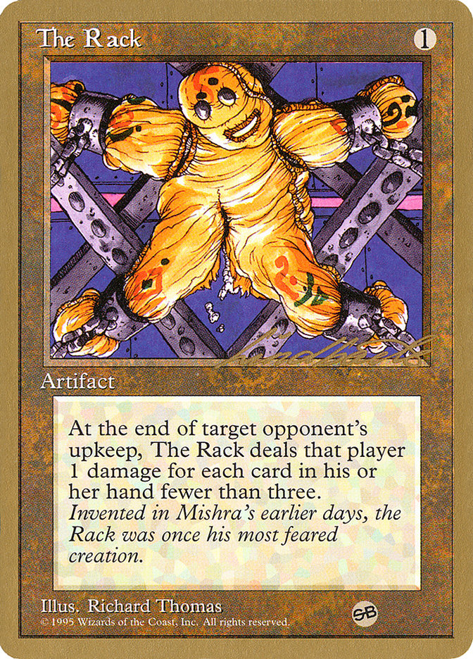 The Rack (Leon Lindback) (SB) [Pro Tour Collector Set] | Anubis Games and Hobby