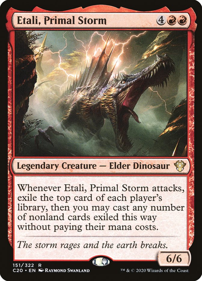 Etali, Primal Storm [Commander 2020] | Anubis Games and Hobby