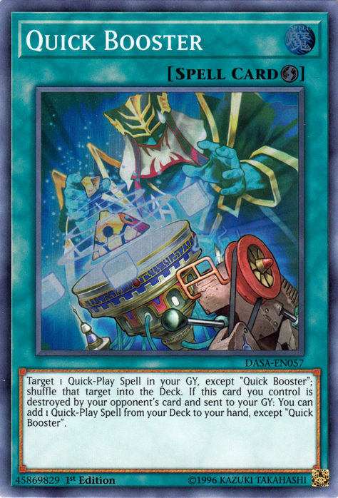 Quick Booster [DASA-EN057] Super Rare | Anubis Games and Hobby