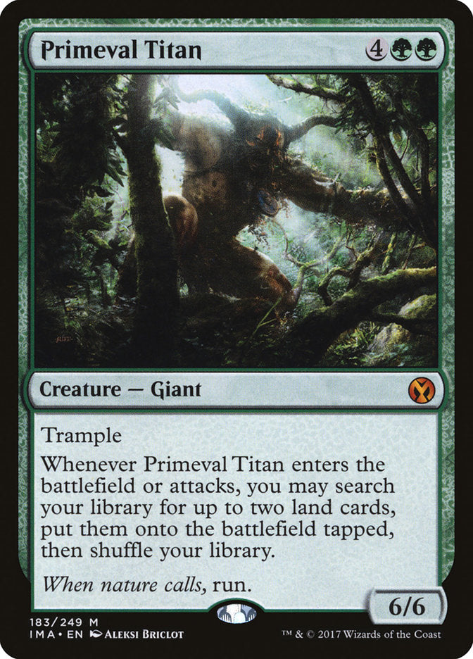 Primeval Titan [Iconic Masters] | Anubis Games and Hobby