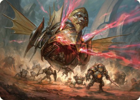 Liberator, Urza's Battlethopter Art Card [The Brothers' War Art Series] | Anubis Games and Hobby