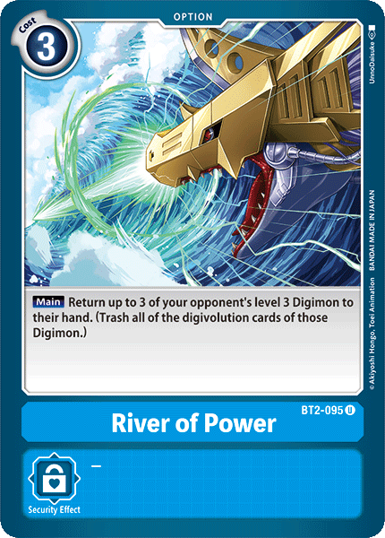 River of Power [BT2-095] [Release Special Booster Ver.1.0] | Anubis Games and Hobby