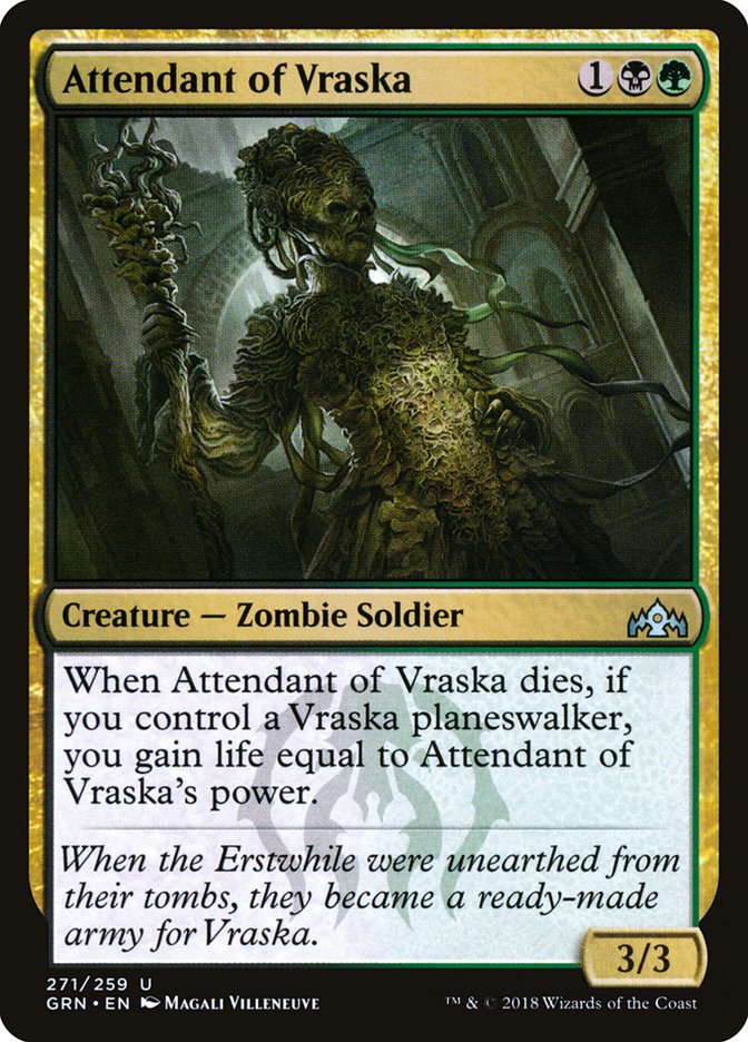 Attendant of Vraska [Guilds of Ravnica] | Anubis Games and Hobby