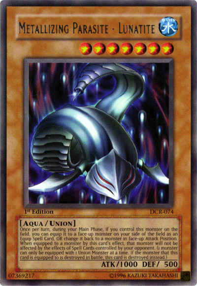 Metallizing Parasite - Lunatite [DCR-074] Rare | Anubis Games and Hobby