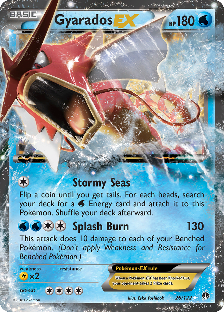 Gyarados EX (26/122) [XY: BREAKpoint] | Anubis Games and Hobby