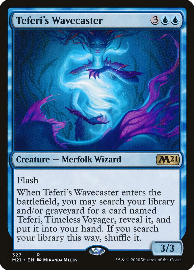 Teferi's Wavecaster [Core Set 2021] | Anubis Games and Hobby