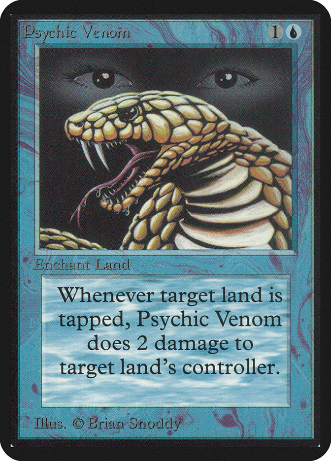 Psychic Venom [Alpha Edition] | Anubis Games and Hobby