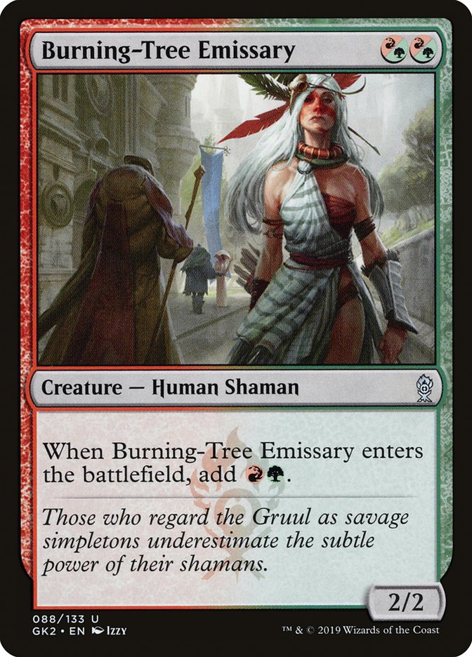 Burning-Tree Emissary [Ravnica Allegiance Guild Kit] | Anubis Games and Hobby