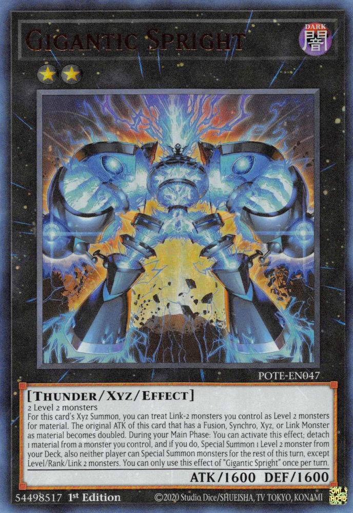 Gigantic Spright [POTE-EN047] Ultra Rare | Anubis Games and Hobby