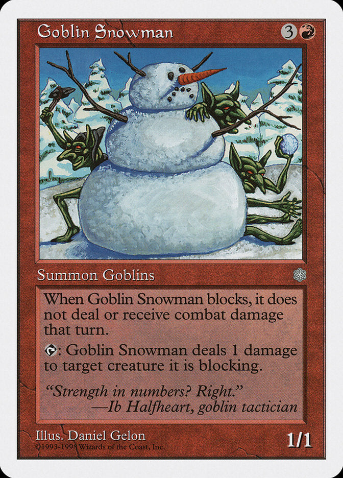 Goblin Snowman [Anthologies] | Anubis Games and Hobby