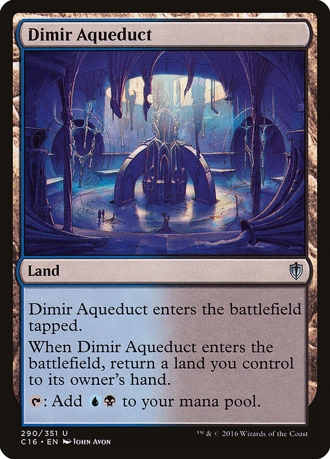 Dimir Aqueduct [Commander 2016] | Anubis Games and Hobby