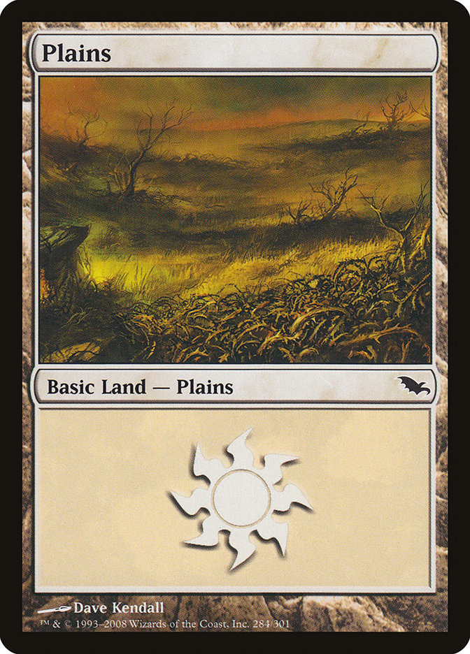 Plains (284) [Shadowmoor] | Anubis Games and Hobby