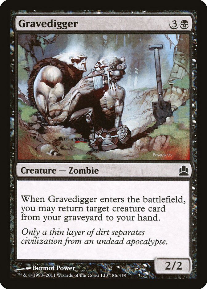 Gravedigger [Commander 2011] | Anubis Games and Hobby