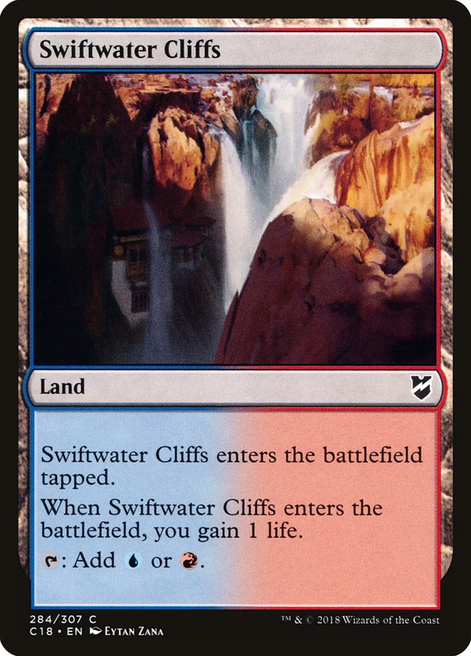 Swiftwater Cliffs [Commander 2018] | Anubis Games and Hobby