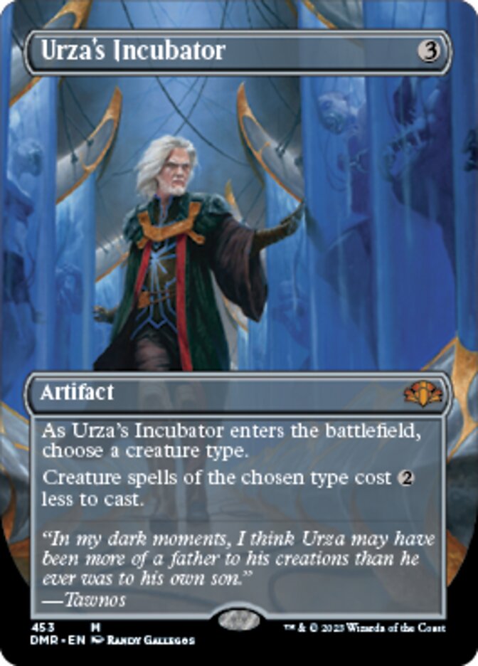 Urza's Incubator (Borderless Alternate Art) [Dominaria Remastered] | Anubis Games and Hobby