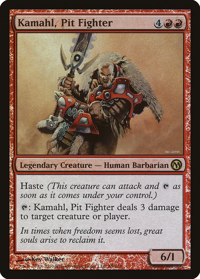 Kamahl, Pit Fighter [Duels of the Planeswalkers] | Anubis Games and Hobby