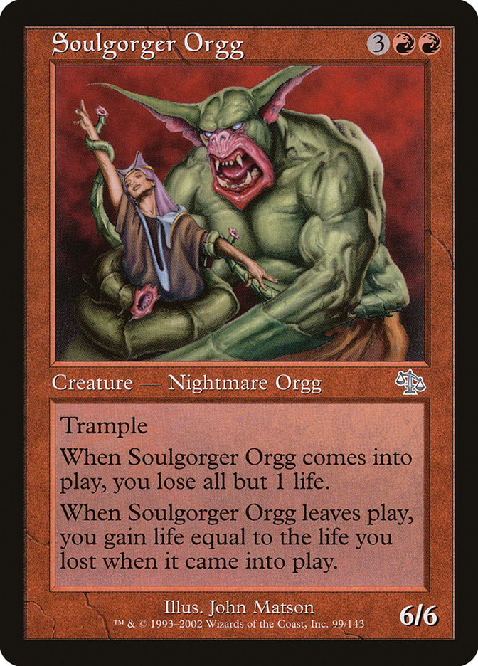 Soulgorger Orgg [Judgment] | Anubis Games and Hobby