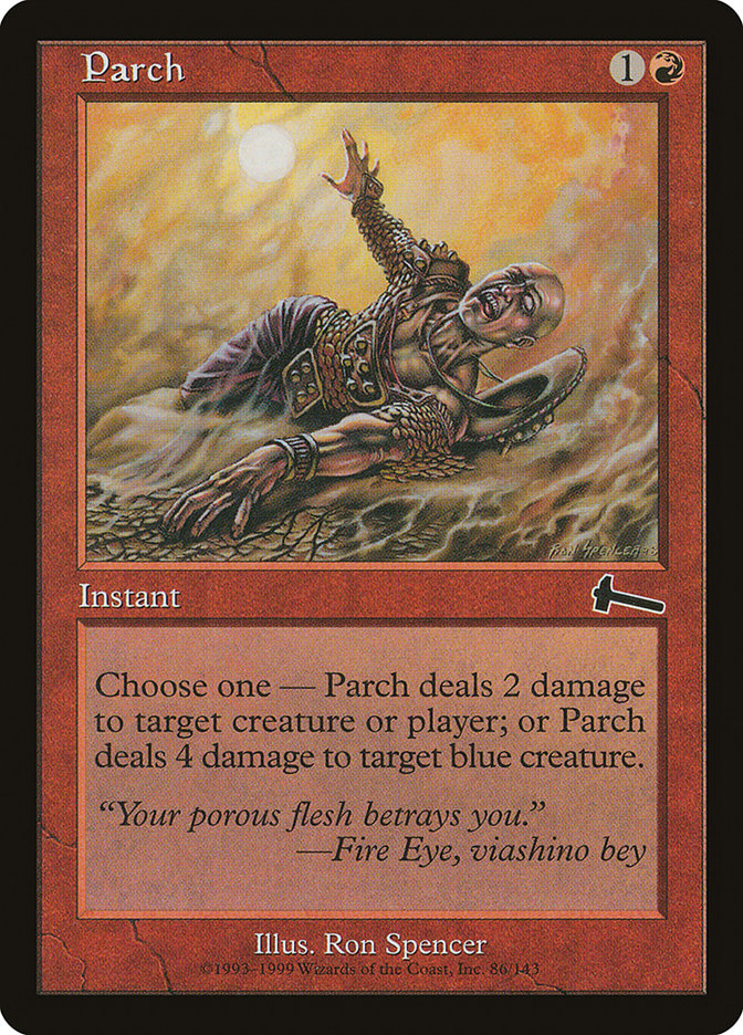 Parch [Urza's Legacy] | Anubis Games and Hobby