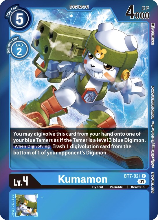 Kumamon [BT7-021] (Event Pack 3) [Next Adventure Promos] | Anubis Games and Hobby