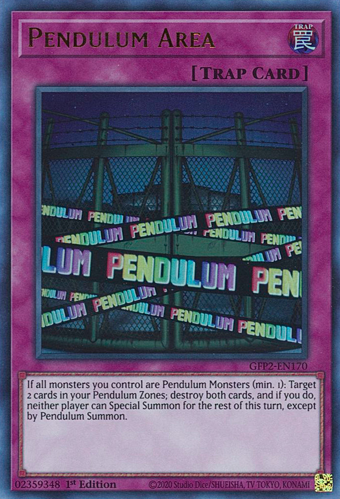 Pendulum Area [GFP2-EN170] Ultra Rare | Anubis Games and Hobby