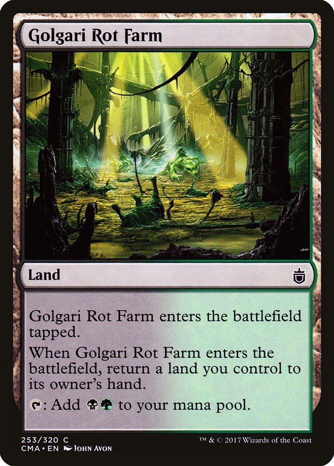 Golgari Rot Farm [Commander Anthology] | Anubis Games and Hobby