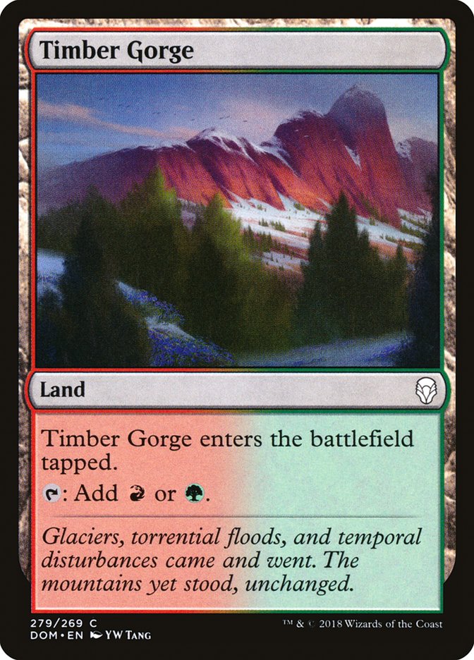 Timber Gorge [Dominaria] | Anubis Games and Hobby