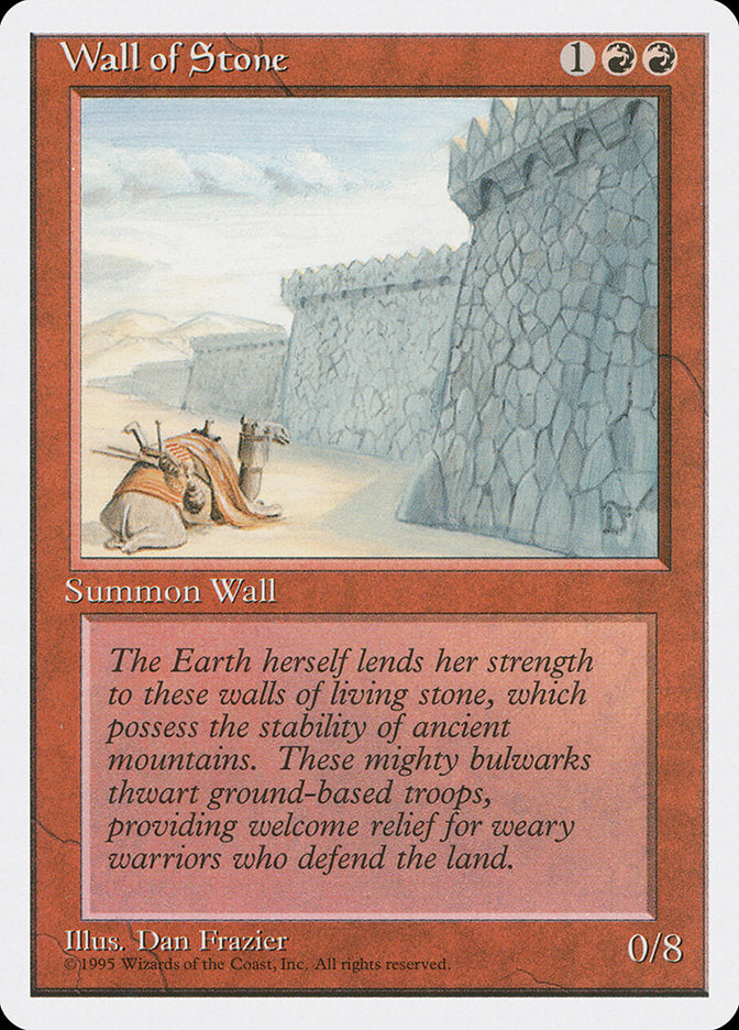 Wall of Stone [Fourth Edition] | Anubis Games and Hobby