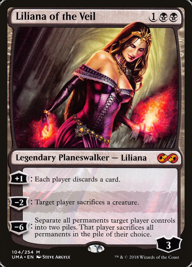 Liliana of the Veil [Ultimate Masters] | Anubis Games and Hobby