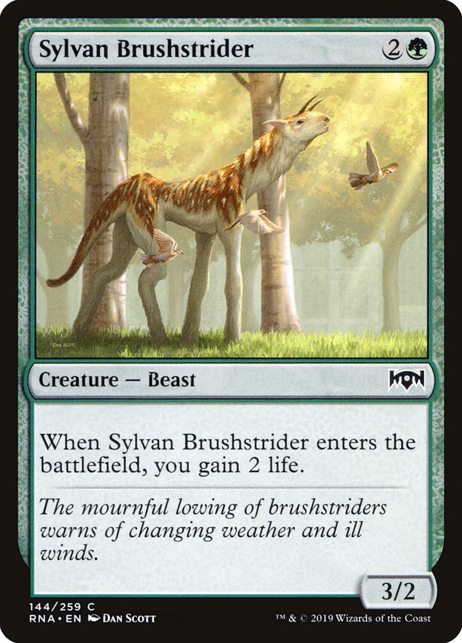 Sylvan Brushstrider [Ravnica Allegiance] | Anubis Games and Hobby