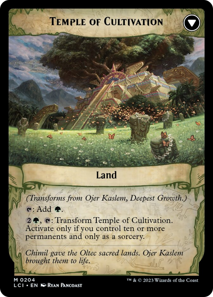Ojer Kaslem, Deepest Growth // Temple of Cultivation [The Lost Caverns of Ixalan] | Anubis Games and Hobby