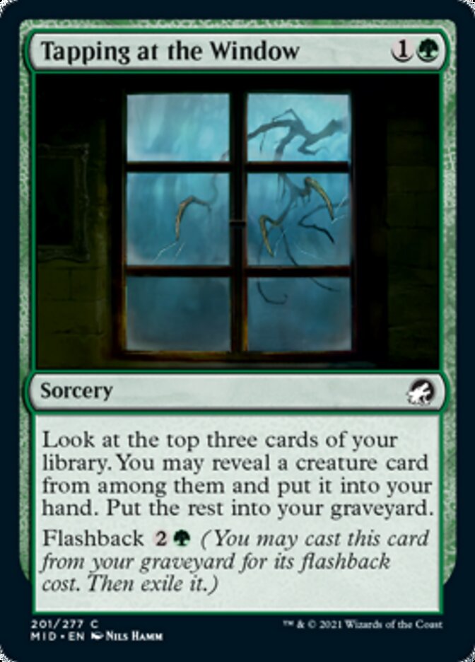 Tapping at the Window [Innistrad: Midnight Hunt] | Anubis Games and Hobby