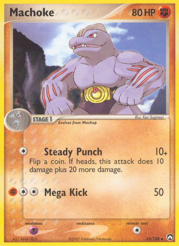 Machoke (33/108) [EX: Power Keepers] | Anubis Games and Hobby