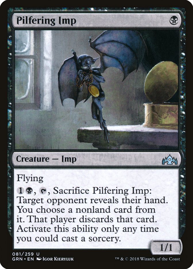 Pilfering Imp [Guilds of Ravnica] | Anubis Games and Hobby