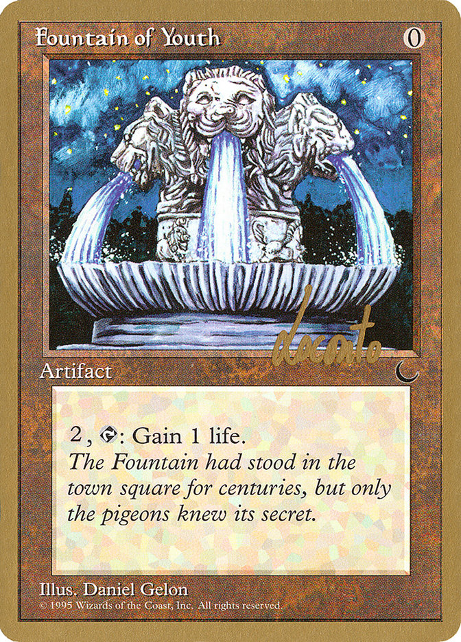 Fountain of Youth (Michael Loconto) [Pro Tour Collector Set] | Anubis Games and Hobby