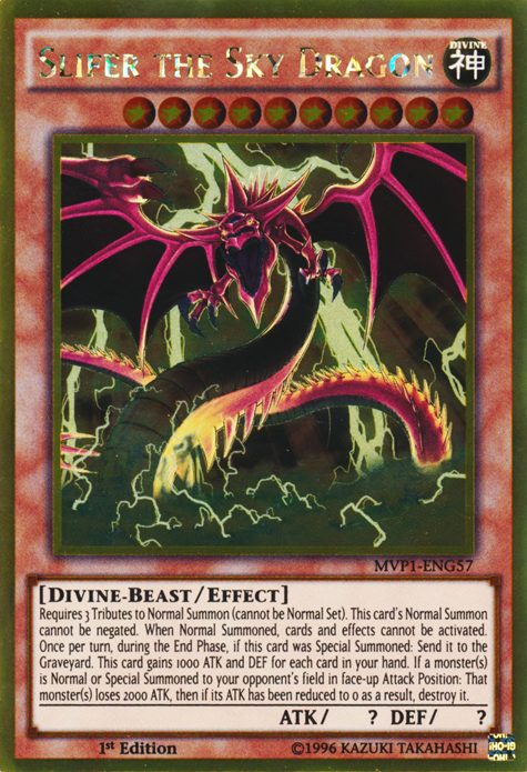 Slifer the Sky Dragon [MVP1-ENG57] Gold Rare | Anubis Games and Hobby