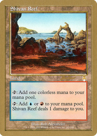 Shivan Reef - 2002 Sim Han How (APC) [World Championship Decks 2002] | Anubis Games and Hobby