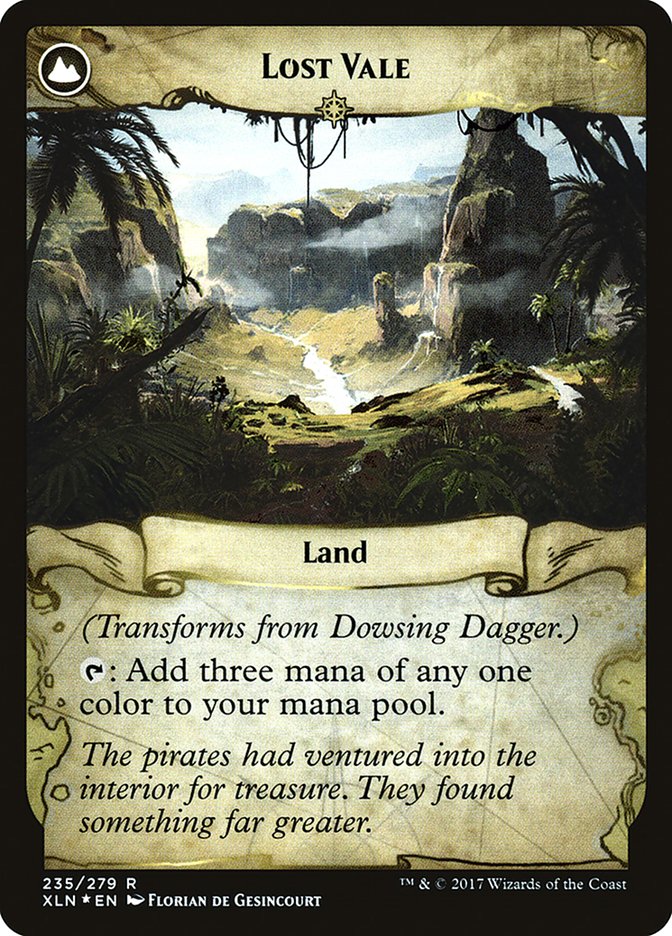 Dowsing Dagger // Lost Vale [Ixalan Prerelease Promos] | Anubis Games and Hobby