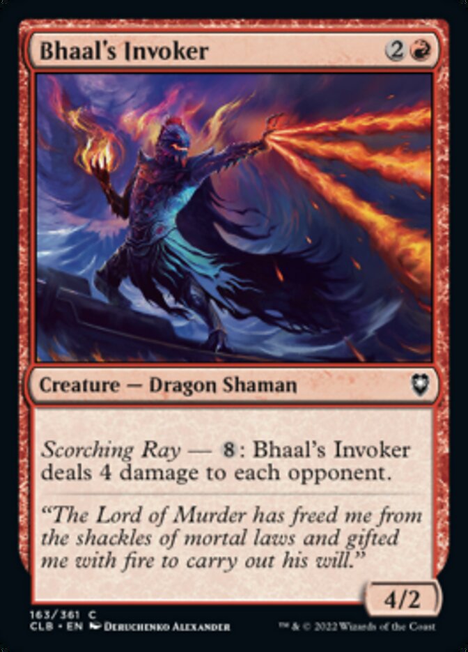 Bhaal's Invoker [Commander Legends: Battle for Baldur's Gate] | Anubis Games and Hobby