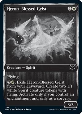 Heron-Blessed Geist [Innistrad: Double Feature] | Anubis Games and Hobby