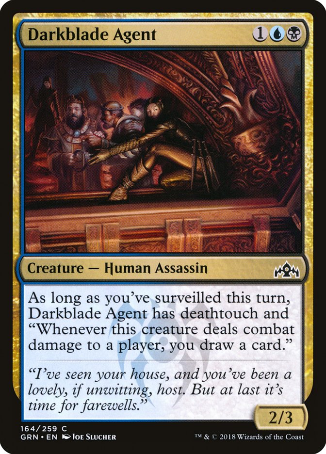 Darkblade Agent [Guilds of Ravnica] | Anubis Games and Hobby