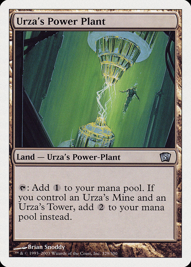 Urza's Power Plant [Eighth Edition] | Anubis Games and Hobby