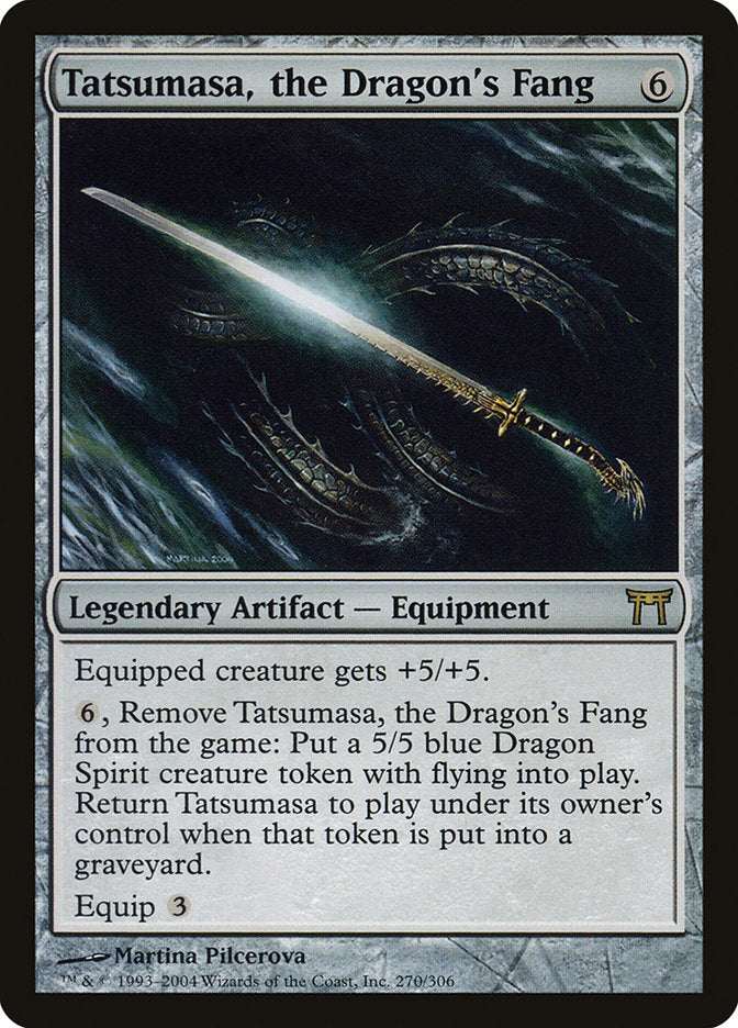 Tatsumasa, the Dragon's Fang [Champions of Kamigawa] | Anubis Games and Hobby