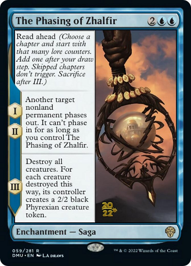 The Phasing of Zhalfir [Dominaria United Prerelease Promos] | Anubis Games and Hobby