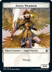 Angel Warrior // Shark Double-Sided Token [Challenger Decks 2021 Tokens] | Anubis Games and Hobby