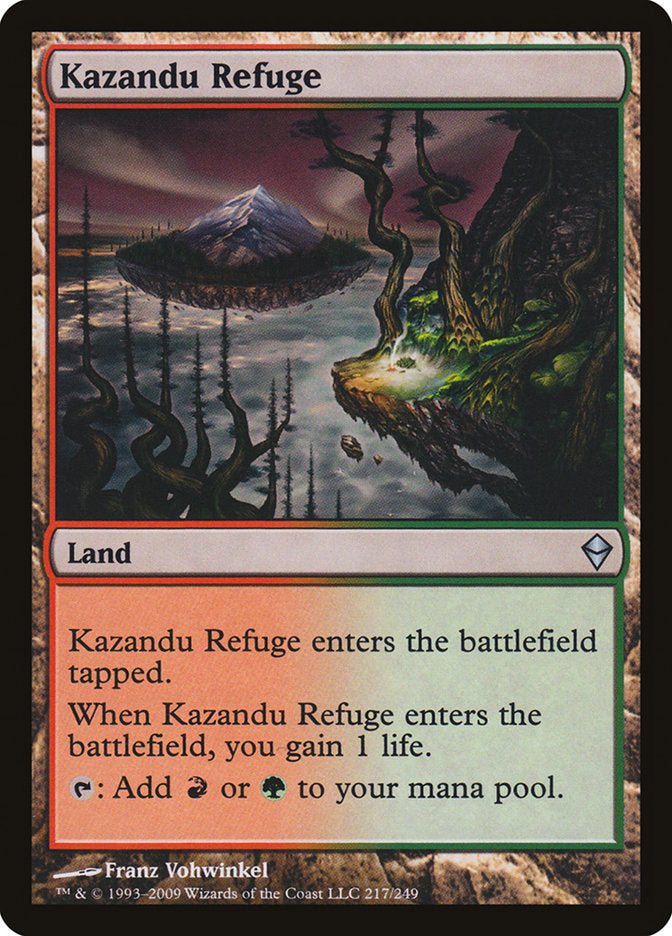 Kazandu Refuge [Zendikar] | Anubis Games and Hobby