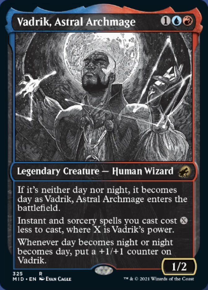 Vadrik, Astral Archmage (Showcase Eternal Night) [Innistrad: Midnight Hunt] | Anubis Games and Hobby