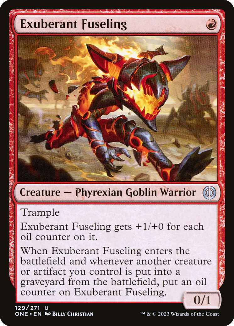 Exuberant Fuseling [Phyrexia: All Will Be One] | Anubis Games and Hobby