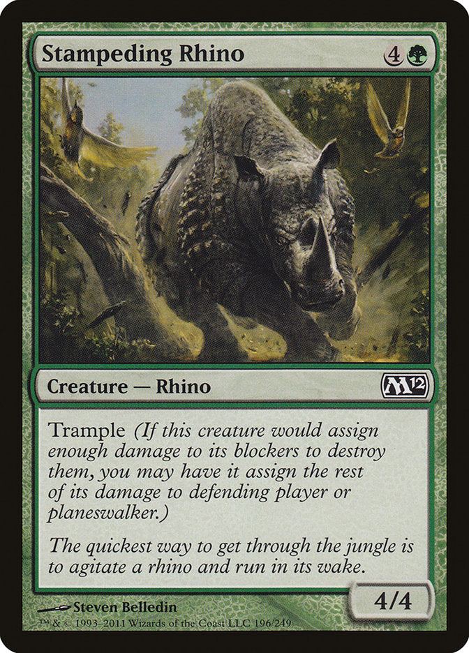 Stampeding Rhino [Magic 2012] | Anubis Games and Hobby